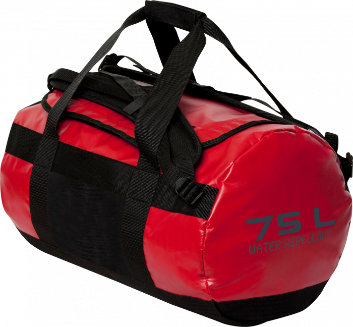 Clique - 2-In-1 Bag 75 L - Rot & schwarz