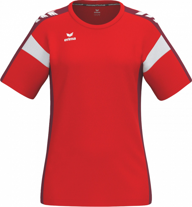 Erima - Celebrate 125 Player Jersey Women - Rosso & new bordeaux
