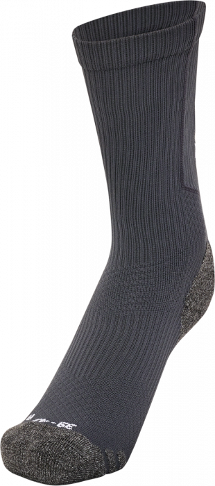 Hummel - Pro Training Socks Low - Asphalt & biały