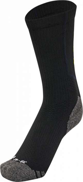 Hummel - Pro Training Socks Low - Preto & blazing yellow