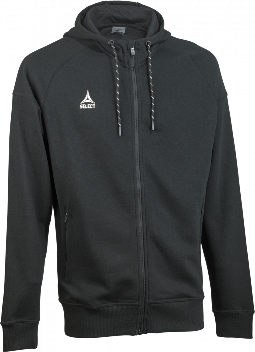 Select - Oxford V25 Hoodie W. Zip - Preto